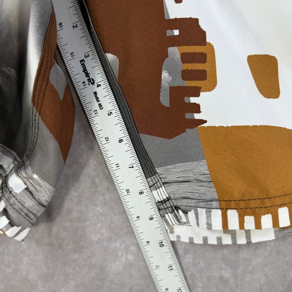 Y2K Aaron Chang Board Shorts Sz 33 Photography Film Reels Documenting Life Surf‎ - Picture 5 of 7